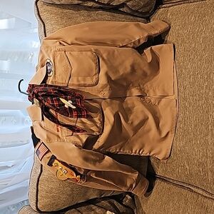 BOY SCOUT LONGSLEVE SHIRT W/ SCARF